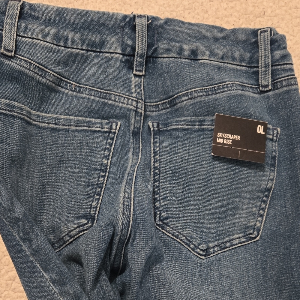 Mid Rise Blue Jeans EXPRESS